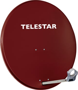 Digirapid 80 A ziegelrot Satellitenschüssel 80 cm