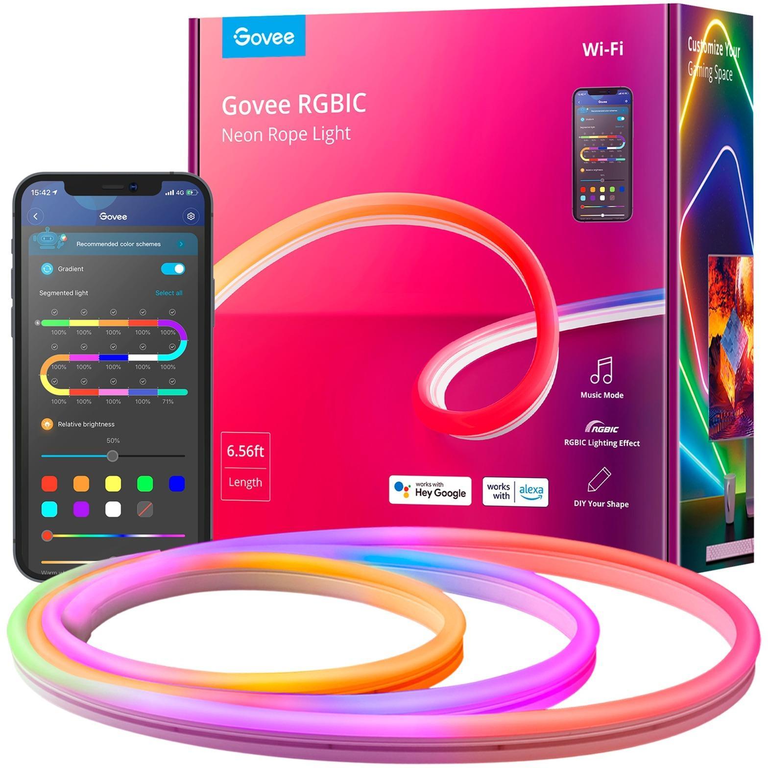 RGBIC LED Neon Rope Light 2,0m