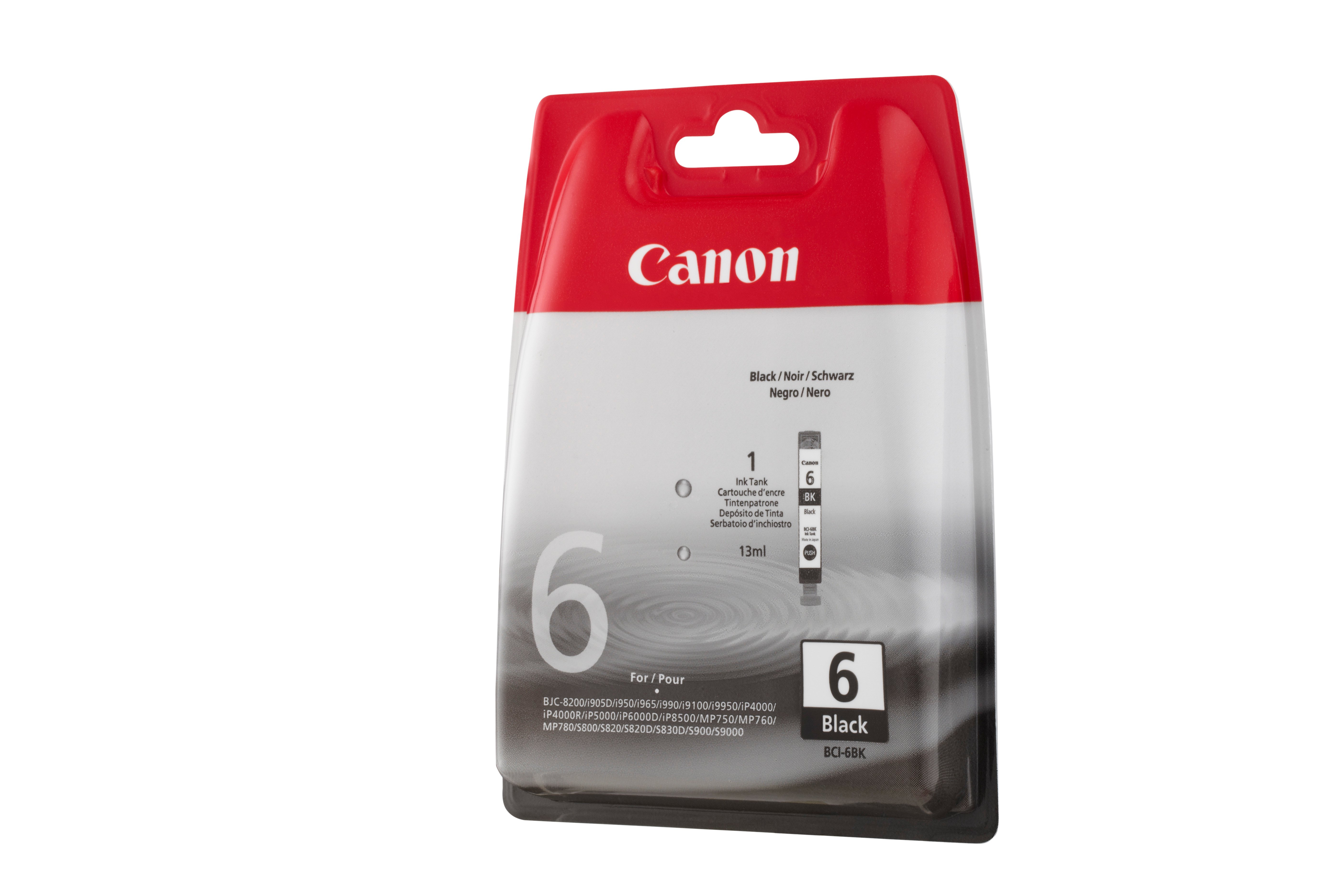 BCI-6BK schwarz Druckerpatrone