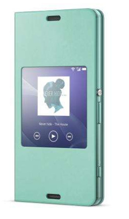Cover SCR-26 für Xperia Z3 compact meergrün