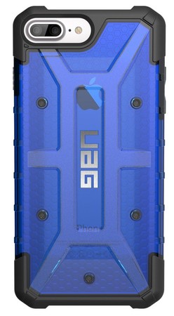IPH7-6SPLS-L-CB  Plasma Case | Apple iPhone 7/6S Plus | blau (transparent)