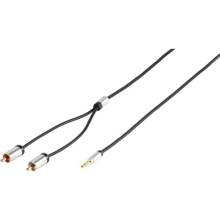 Premium Audiokabel Cinch / Klinke, 2,5m (41203)