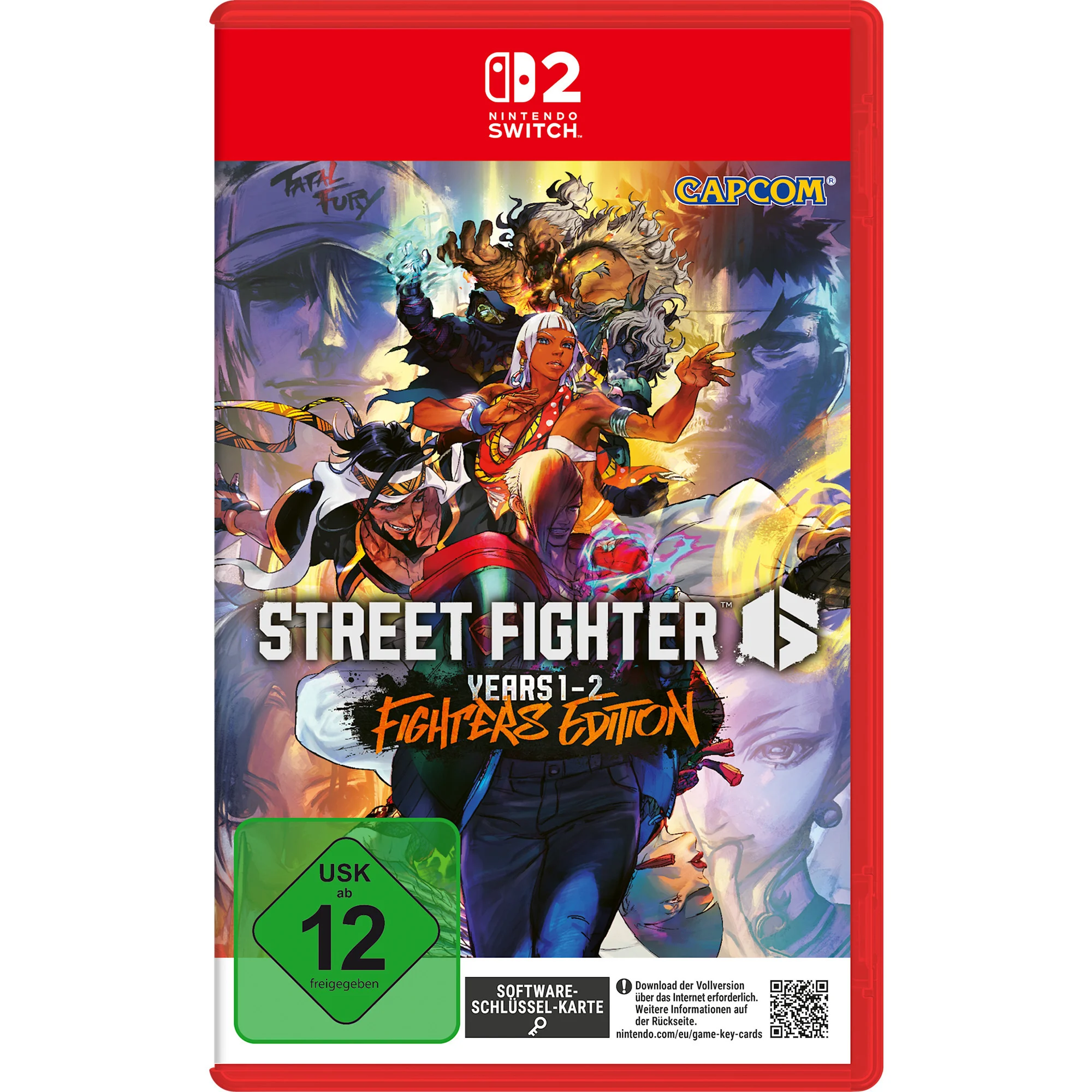 Street Fighter 6 Years 1-2 Fighters Edition Nintendo Switch 2-Spiel