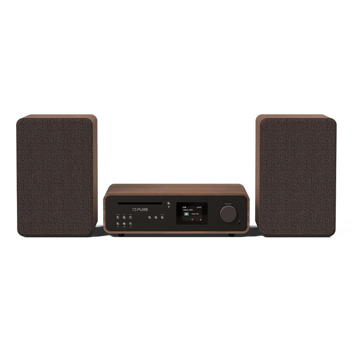 Classic Stereo Coffee Black/Walnut Stereoanlage