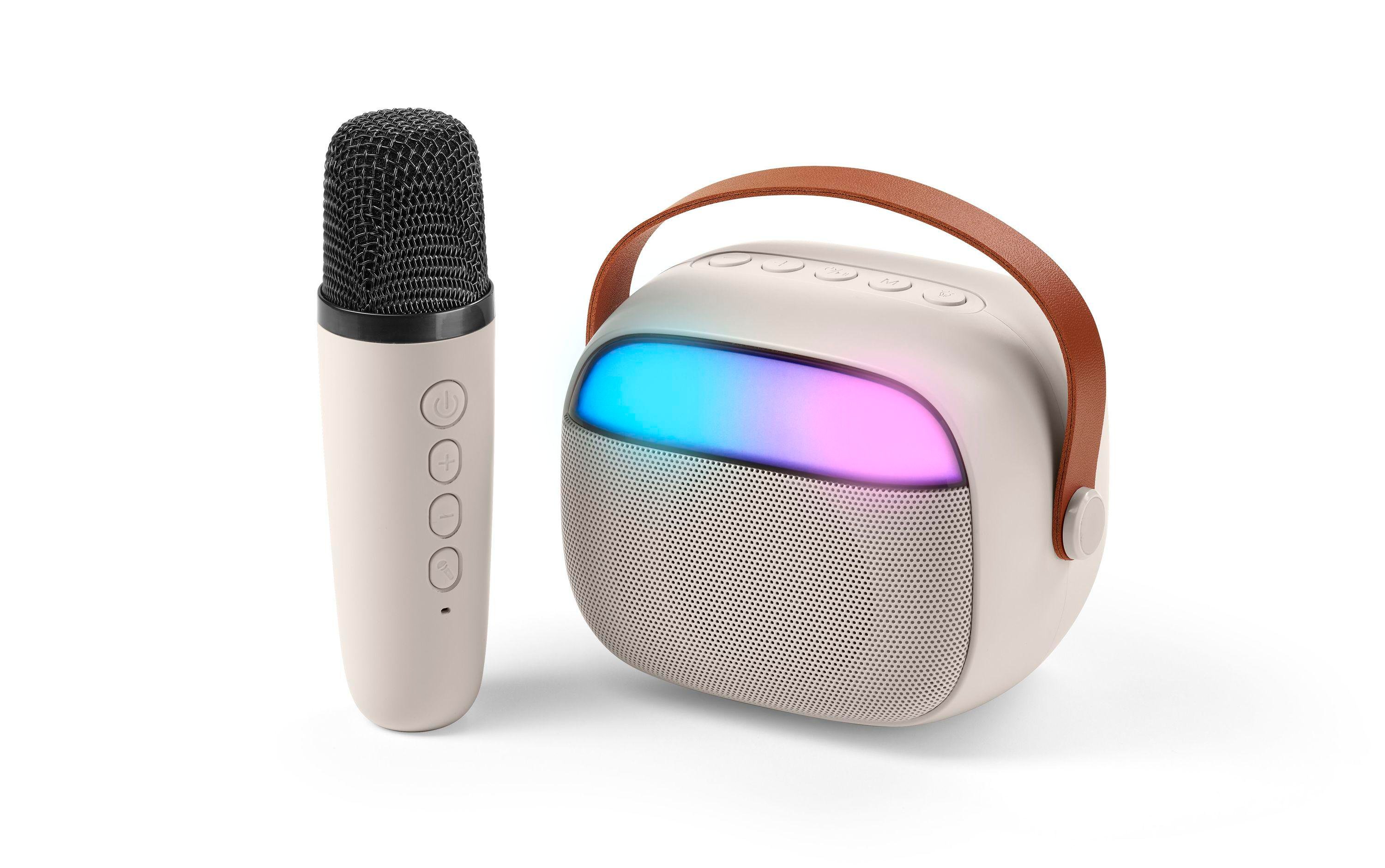 Bluetooth Karaoke Speaker Mini White (61038)