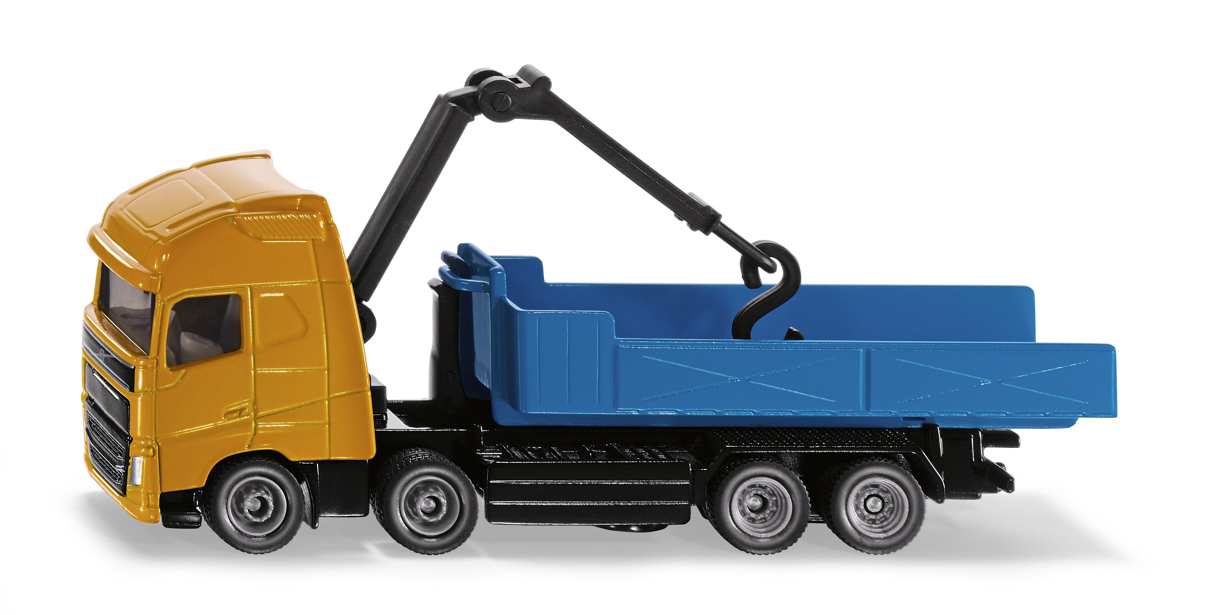 Modellauto Volvo Abrollkipper mit Kran 1683