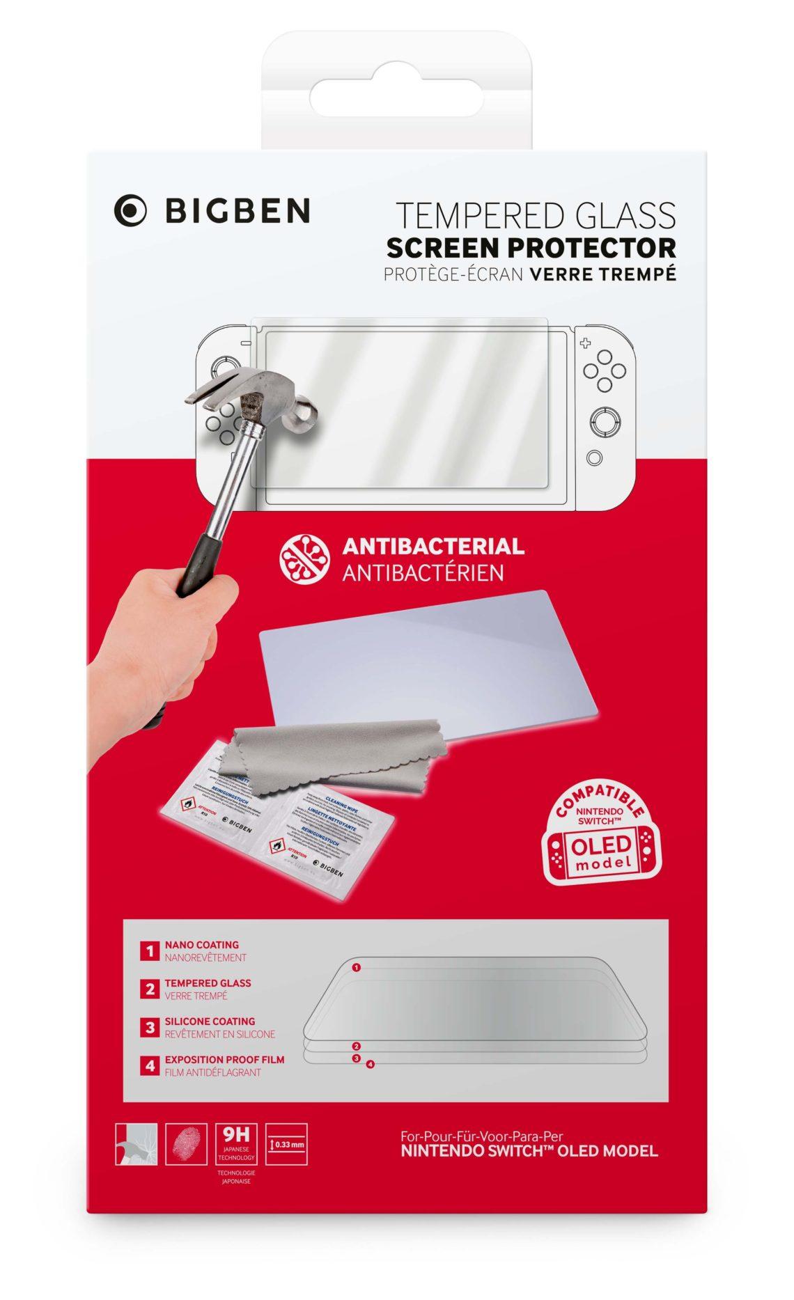 Tempered Glass Screen Protector – Switch OLED Schutzglas