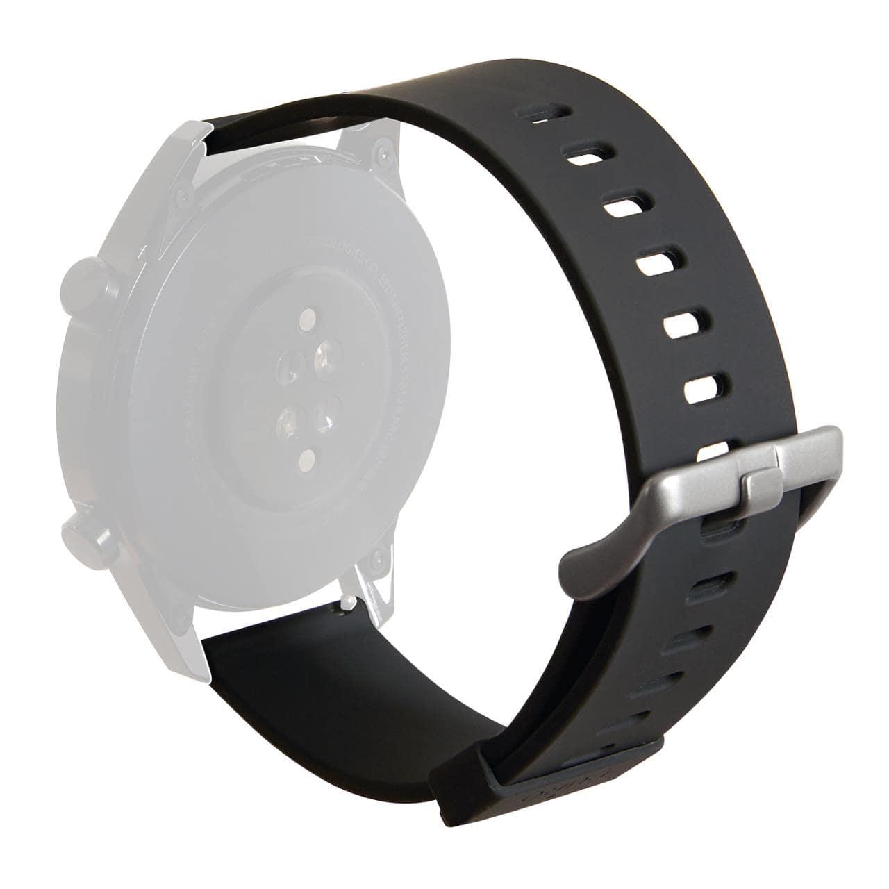 Icon Puro Multibrand Armband 20 mm, Schwarz
