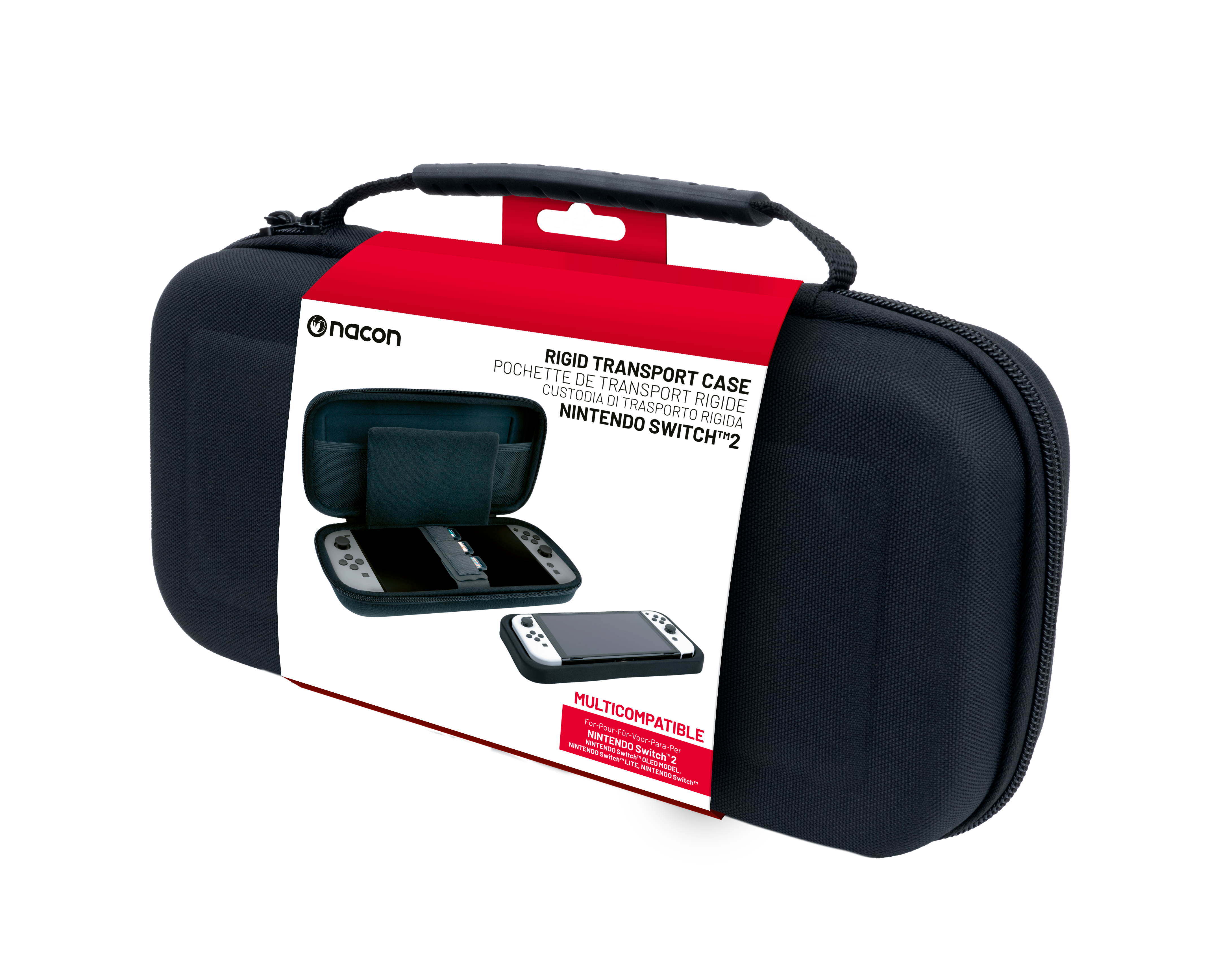 Nintendo Switch 2 Tasche Classic, Schwarz, Größe L
