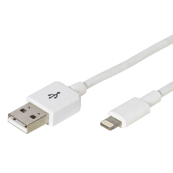 Lightning USB-Datenkabel für iPad weiß 1,5m (33902)