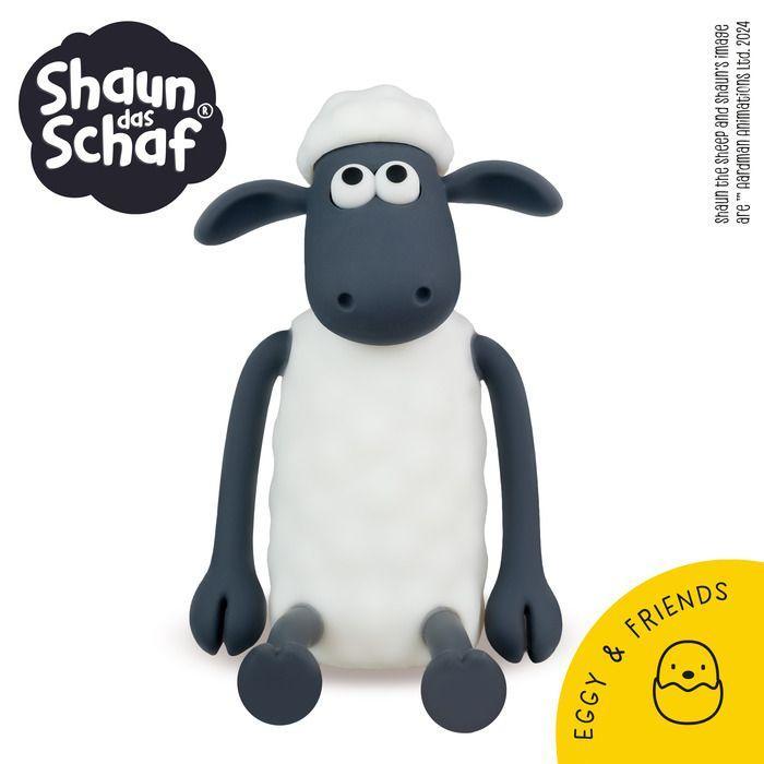 Shaun das Schaf LED Kinder-Nachtlicht warmweiß/RGB dimmbar + Timerfunktion