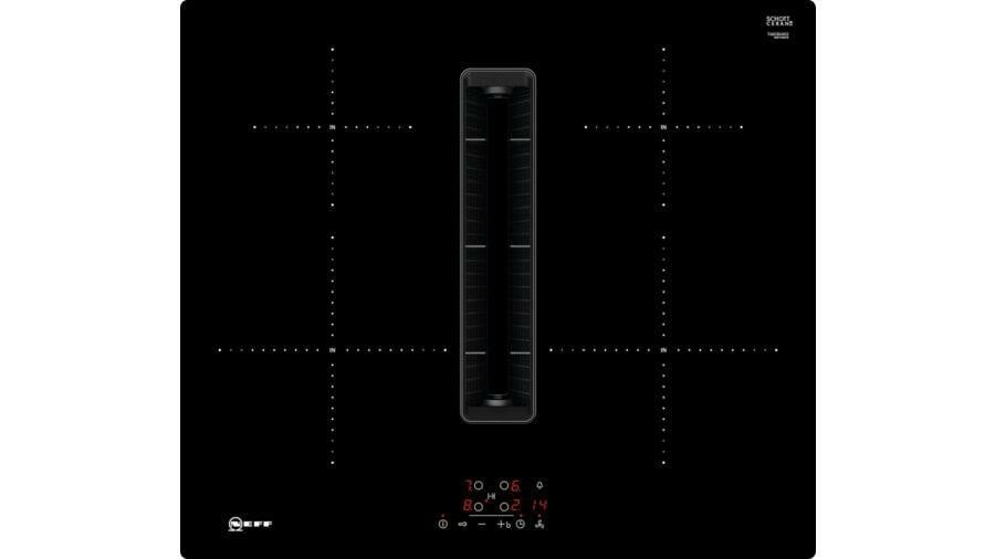T46CB4GA7 Induktionskochfeld (autark) mit Dunstabzug