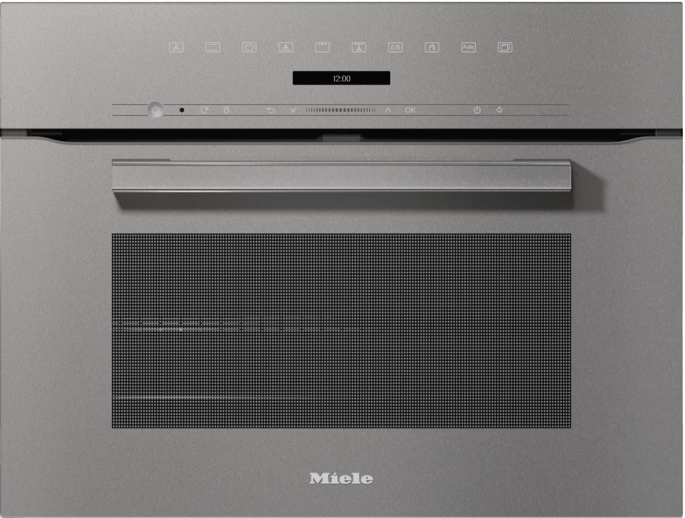 H 7244 BP Kompakt-Backofen Graphitgrau