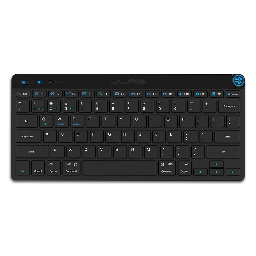 GO Wireless Tastatur, Bluetooth, Funk, Schwarz