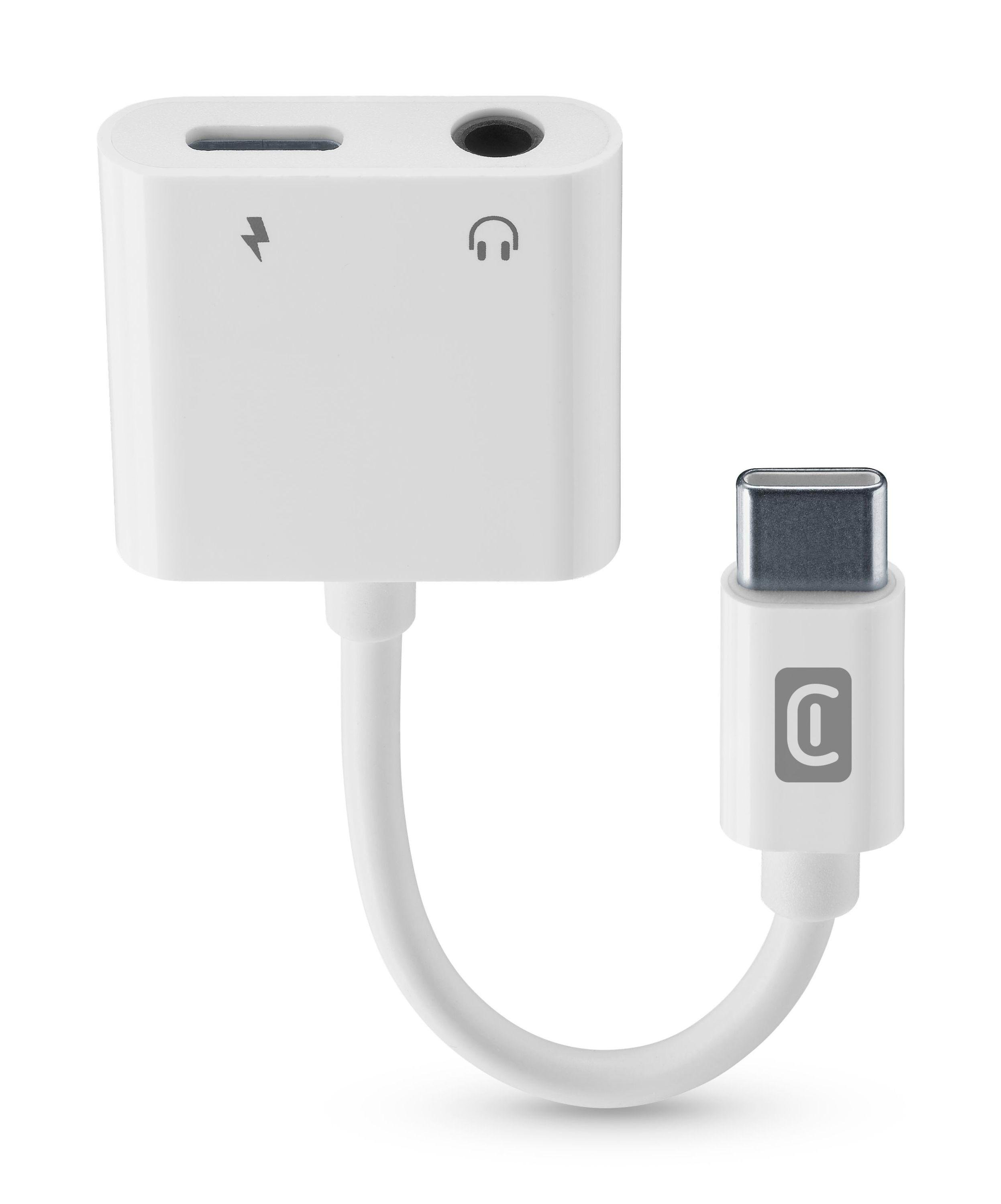 Sound & Charge Typ-C/ 3.5mm Adapter White (60817)