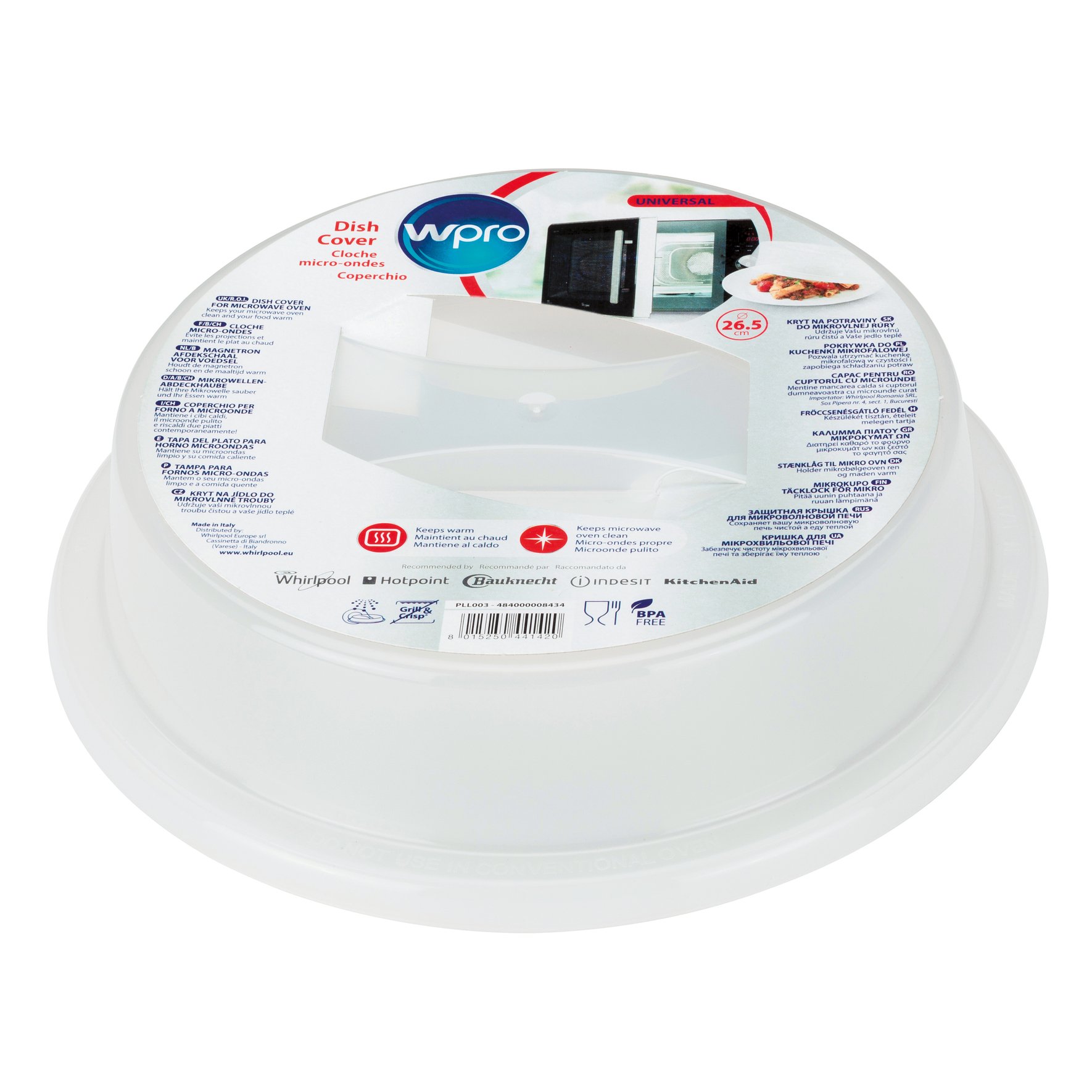 Mikrowellenabdeckhaube PLL003