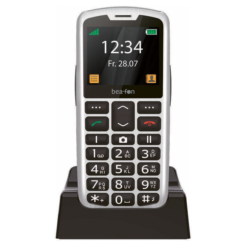 SL260 LTE (4G), Silber-Schwarz Handy