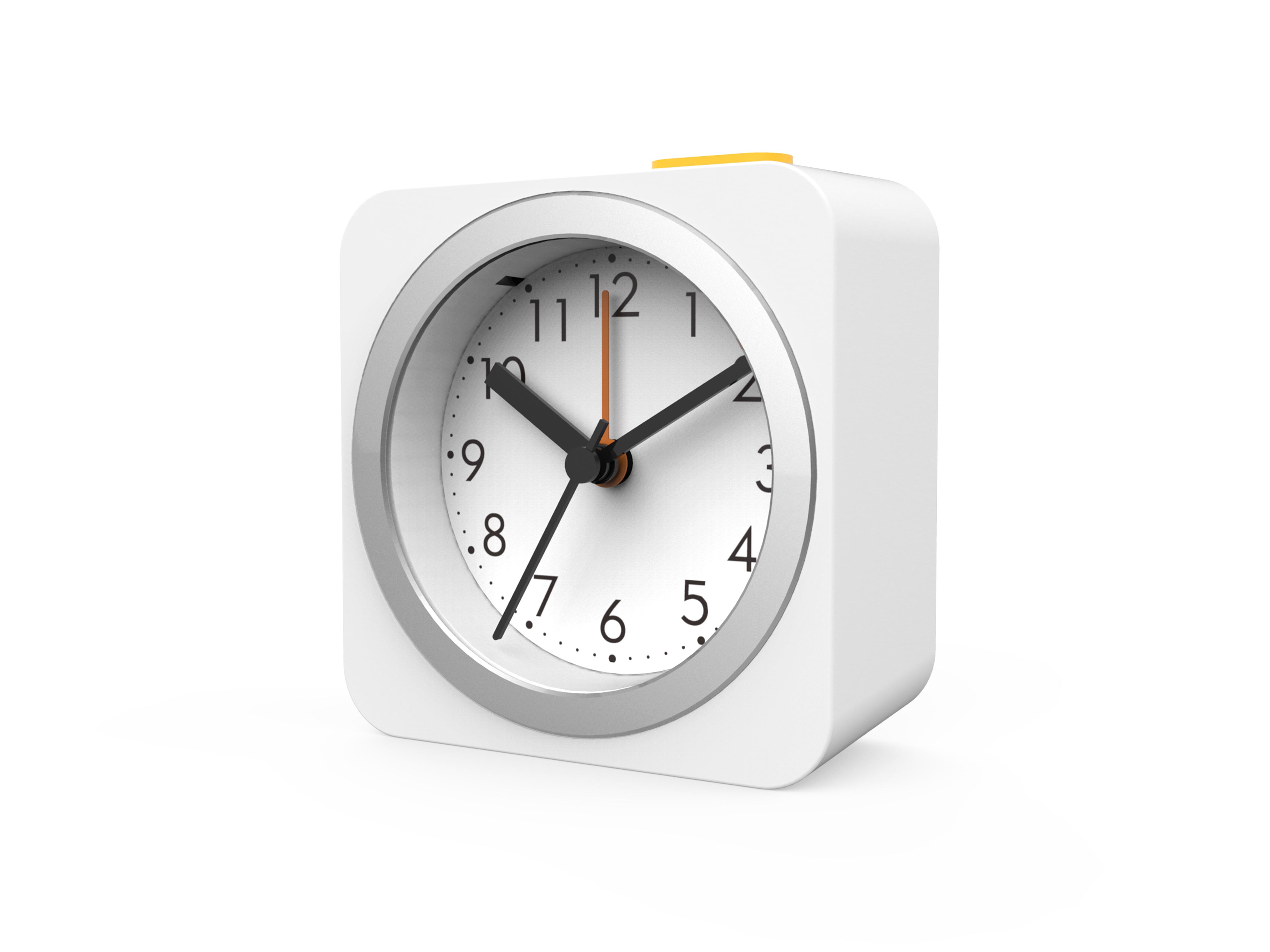 Modell B weiss-silber Wecker