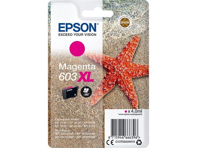 C13T03A34010 Seestern XL magenta Druckerpatrone
