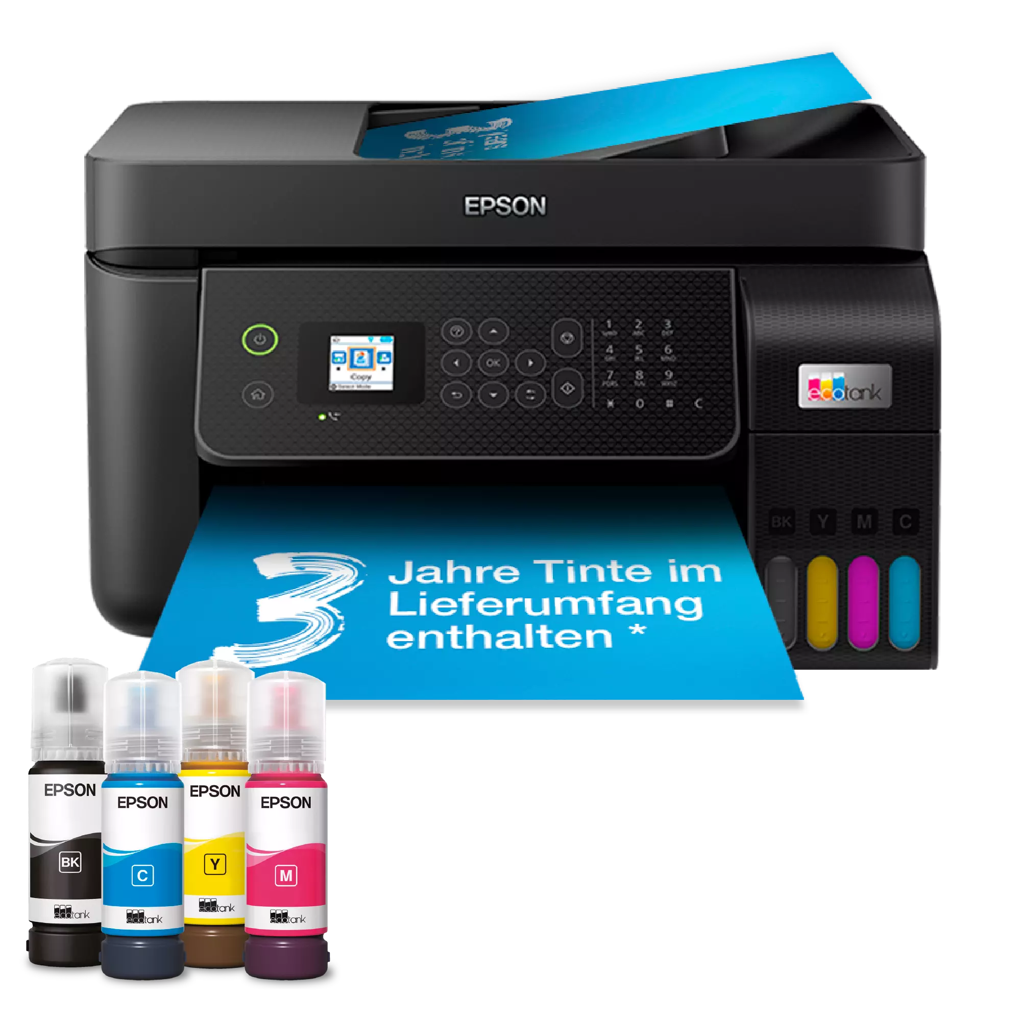 EcoTank ET-4800 Multifunktionsdrucker, Schwarz