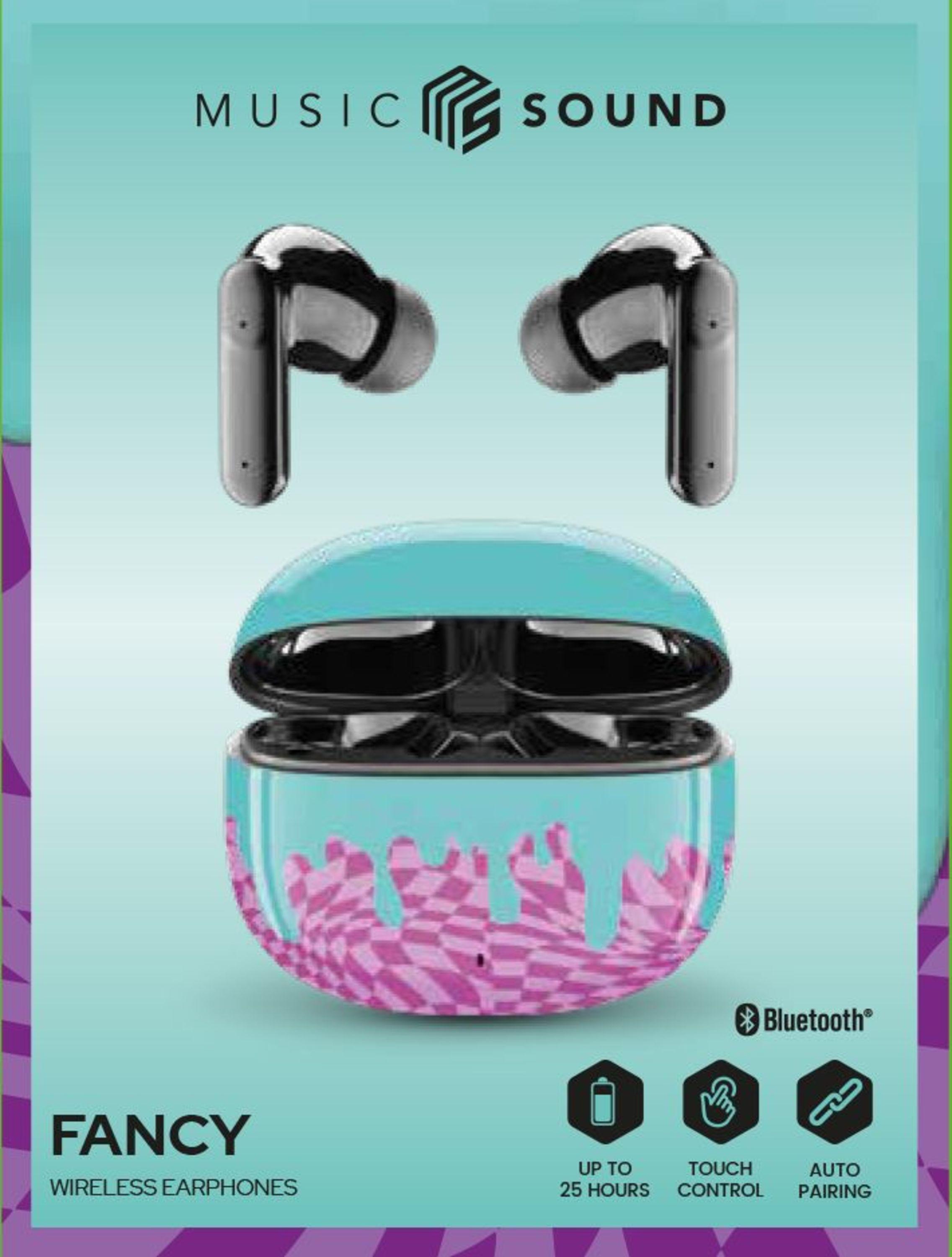 Music & Sound Bluetooth Earphones Fancy Liquid (61062) In-Ear Kopfhörer