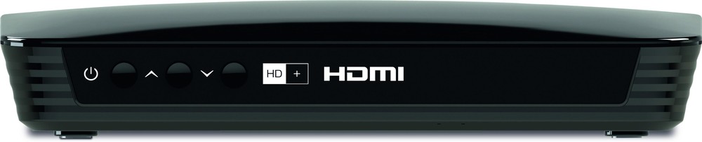 HDTV, DVB-S2, inkl. HD+ Karte, HDMI, SCART Satelliten Receiver TechniSat Eurotech 2 HD schwarz 