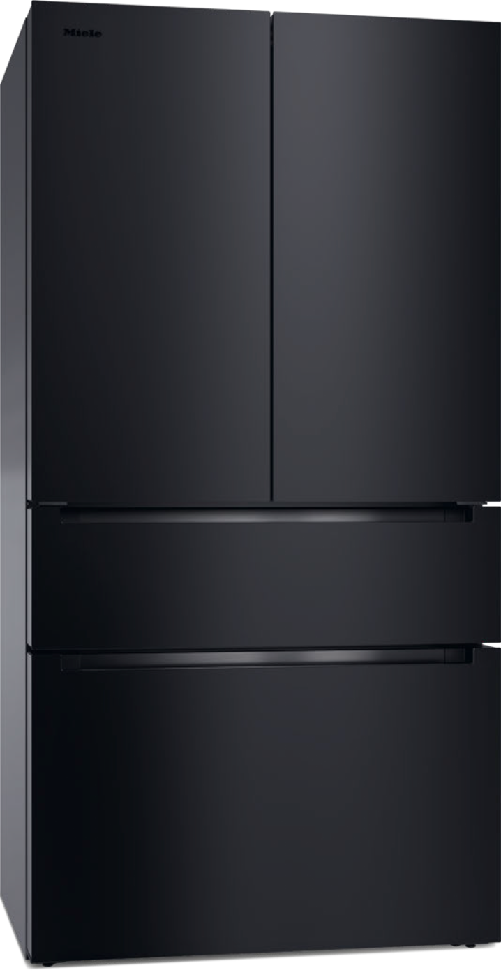KFFD 6867 Obsidianschwarz matt Kühl-Gefrier-Kombination
