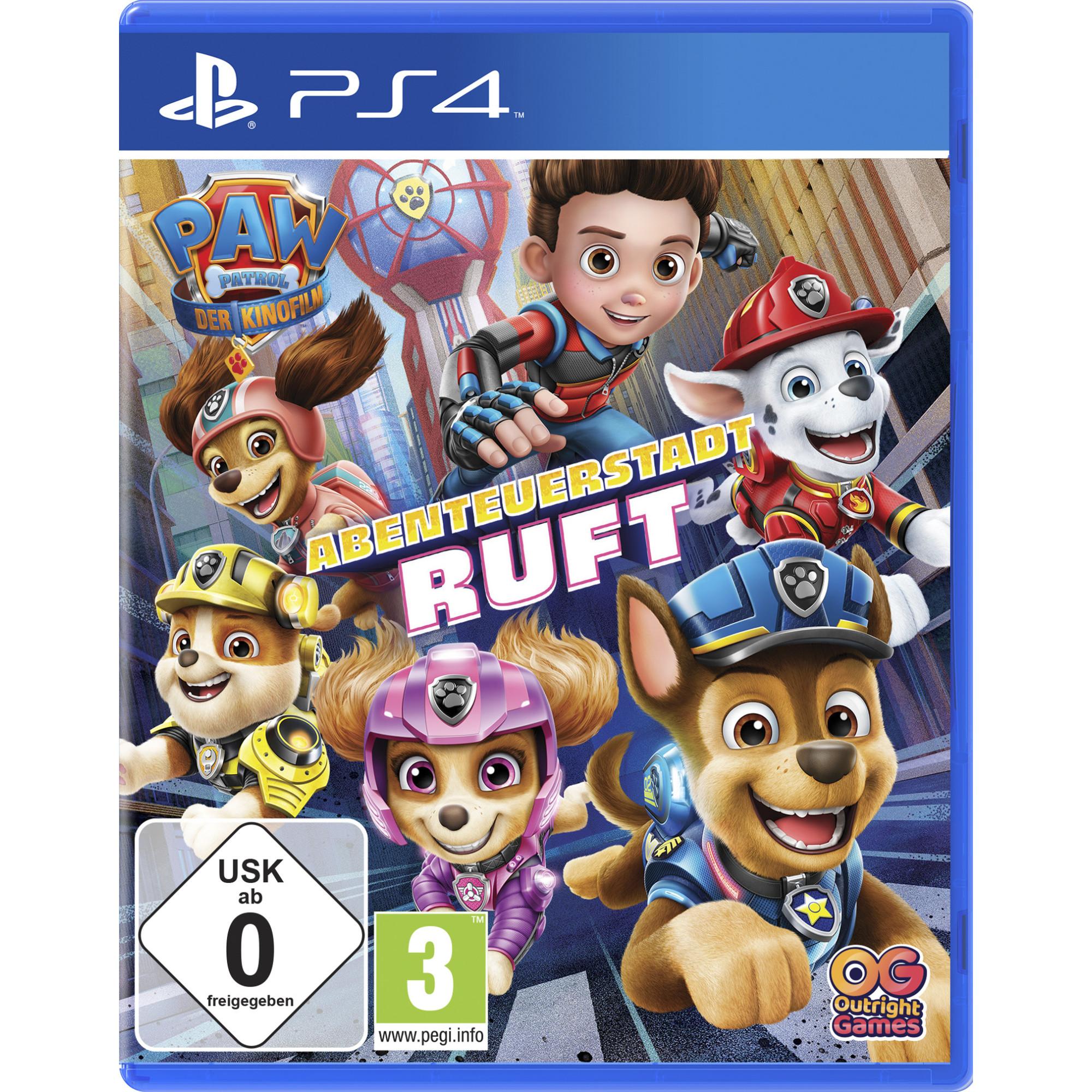 PAW Patrol: Der Kinofilm - Abenteuerstadt ruft PS4-Spiel