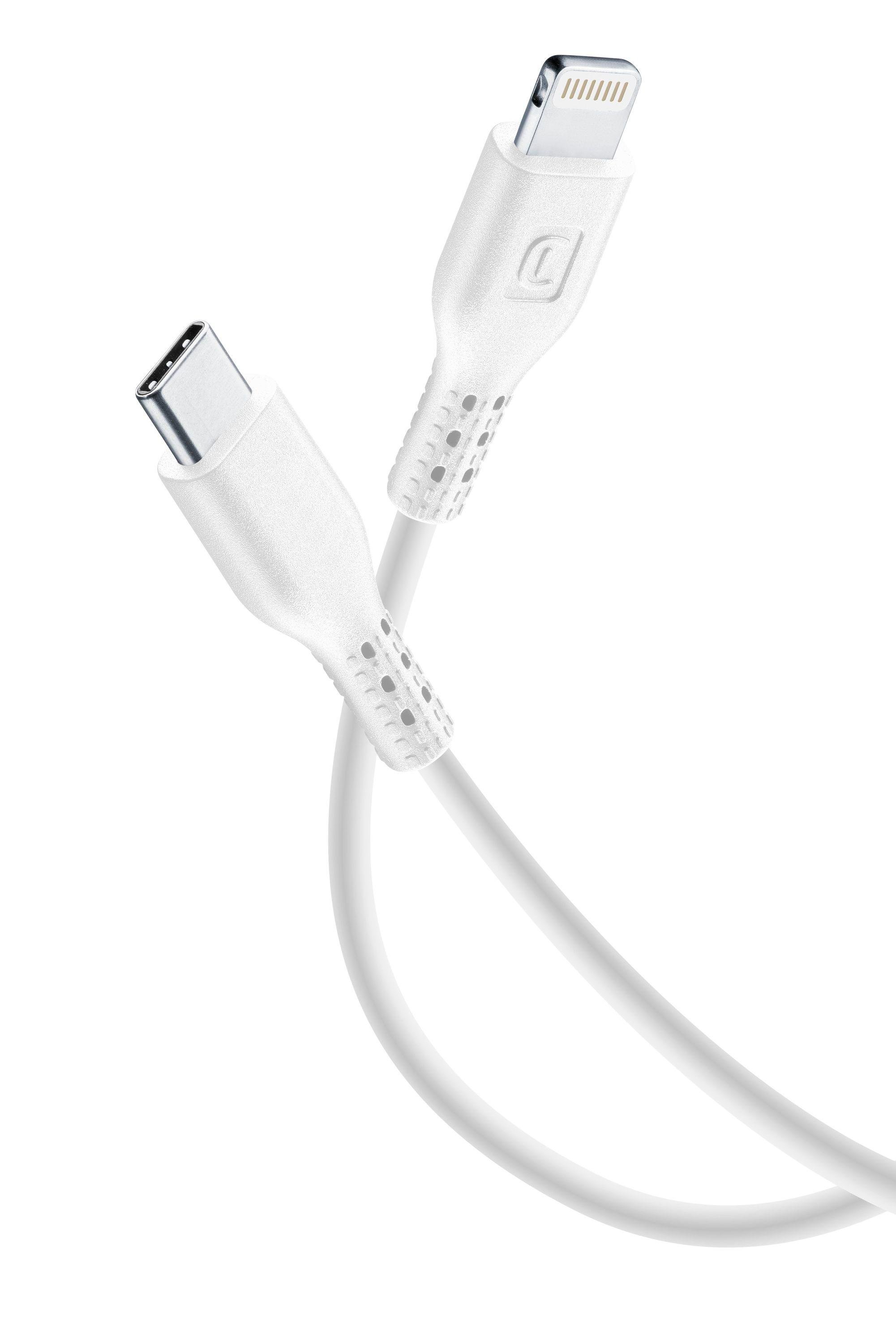 Datenkabel Lightning C94 auf USB-Type-C™, weiß 1,2m (60181)