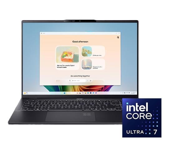 Swift 16 AI OLED, Copilot+ PC, 16 Zoll, WQXGA+, Intel Core Ultra 7 256 V, 16 GB, 512 GB M.2 SSD
