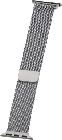 Watch Band für Apple Watch 40mm (Series 4)/ 38mm (Series 1/ 2/ 3) Milanaise Silver