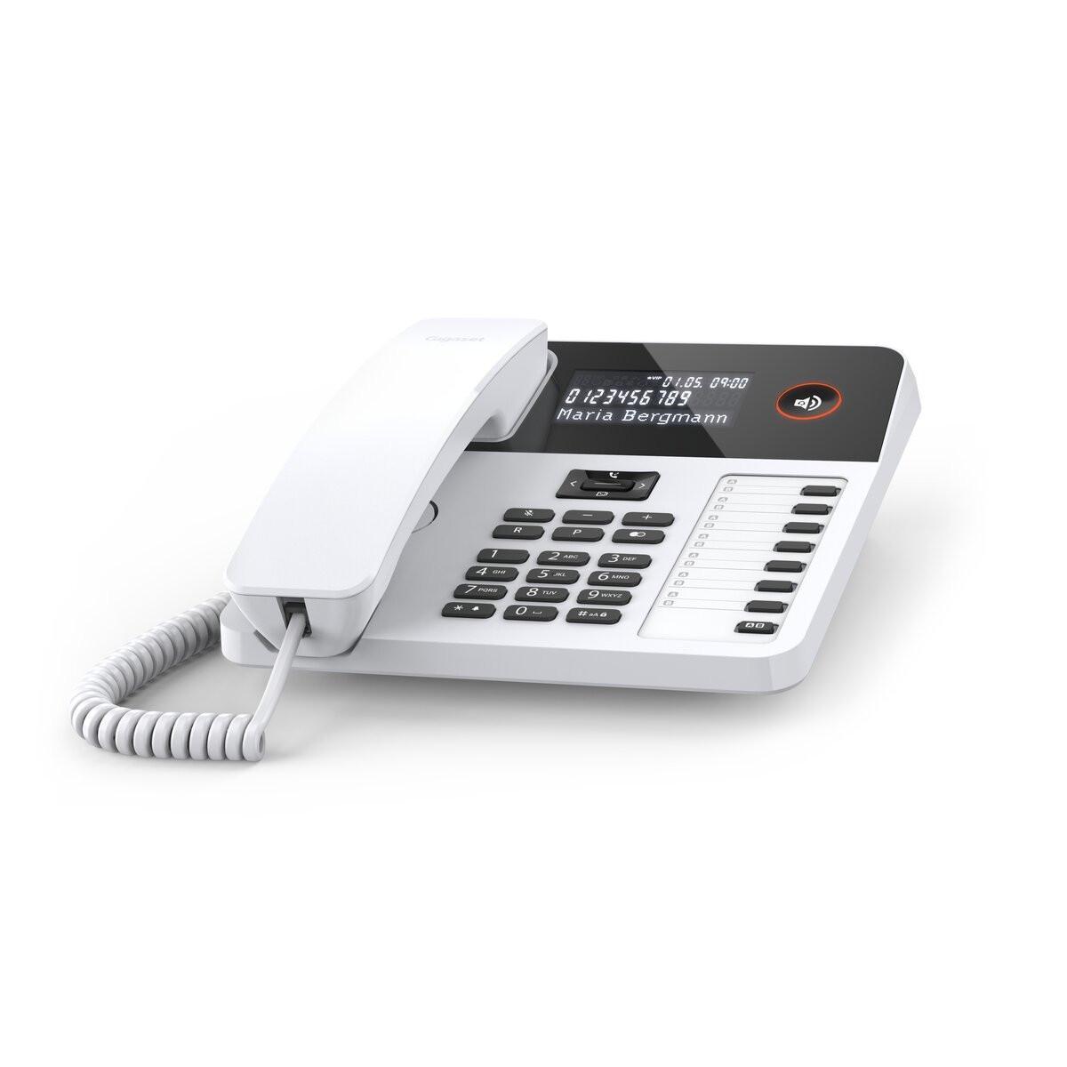 DESK 600, weiß Schnurgebundenes Telefon