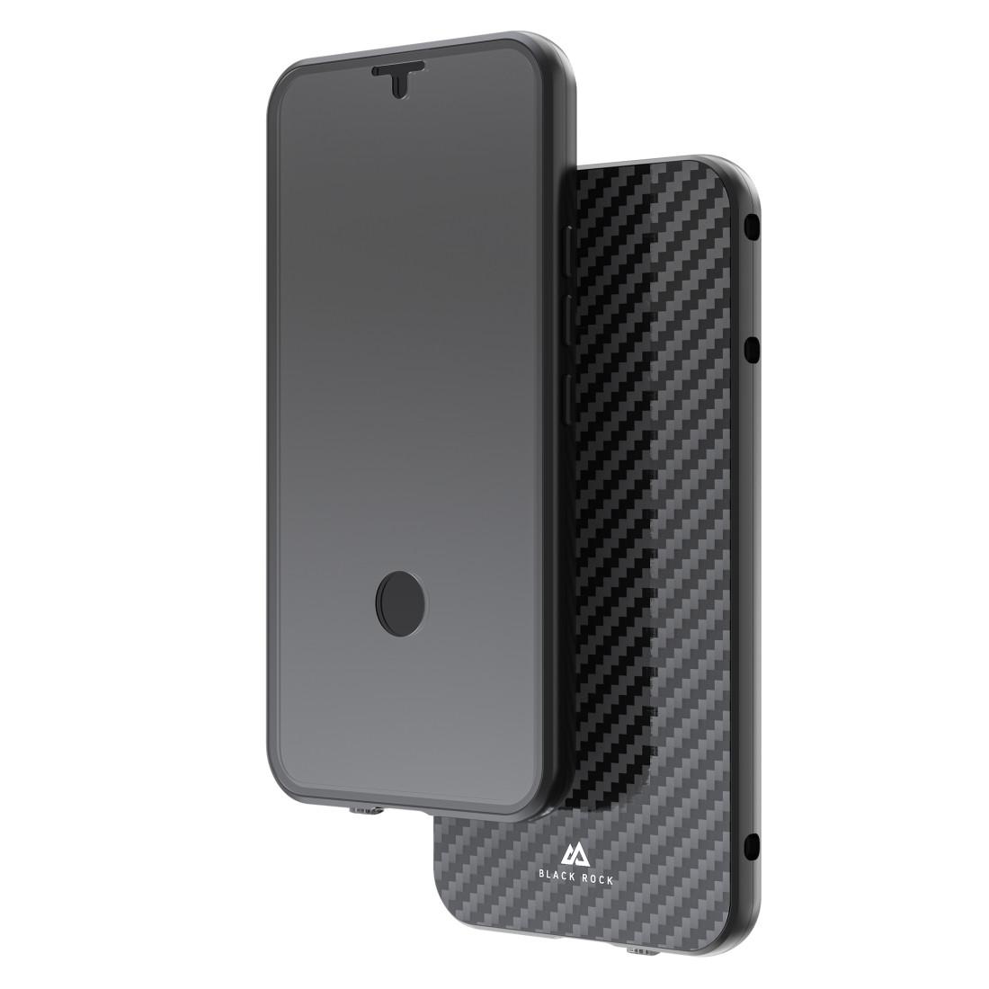 Cover "360° Glass" für Samsung Galaxy S23, Real Carbon (00220381)