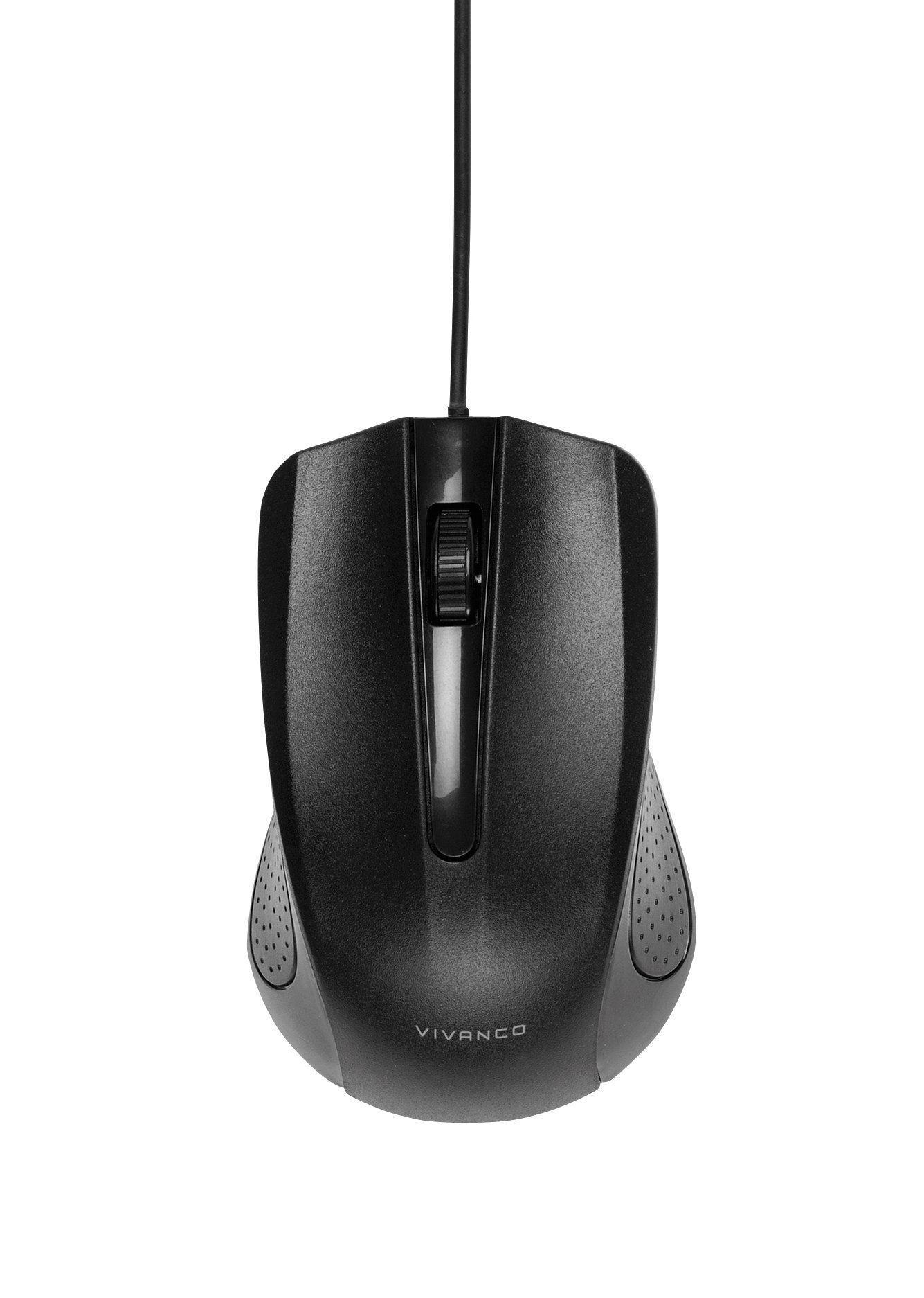 Kompakte 3 Tasten Maus 1000 dpi, schwarz (36637)