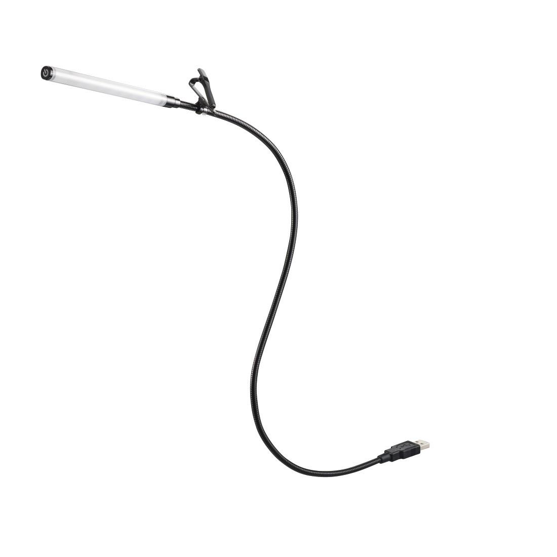 Streaming-Licht "To Go", 7 LEDs, 3 Lichtfarben, Touch-Sensor und Clip (00054121)