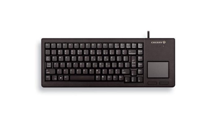 G84-5500 Corded EU-Layout schwarz Touchpad USB Tastatur