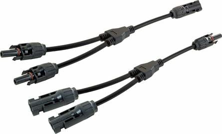 SOMC4212 - Solarstecker 2in1 Adapterkabel Set 20 cm