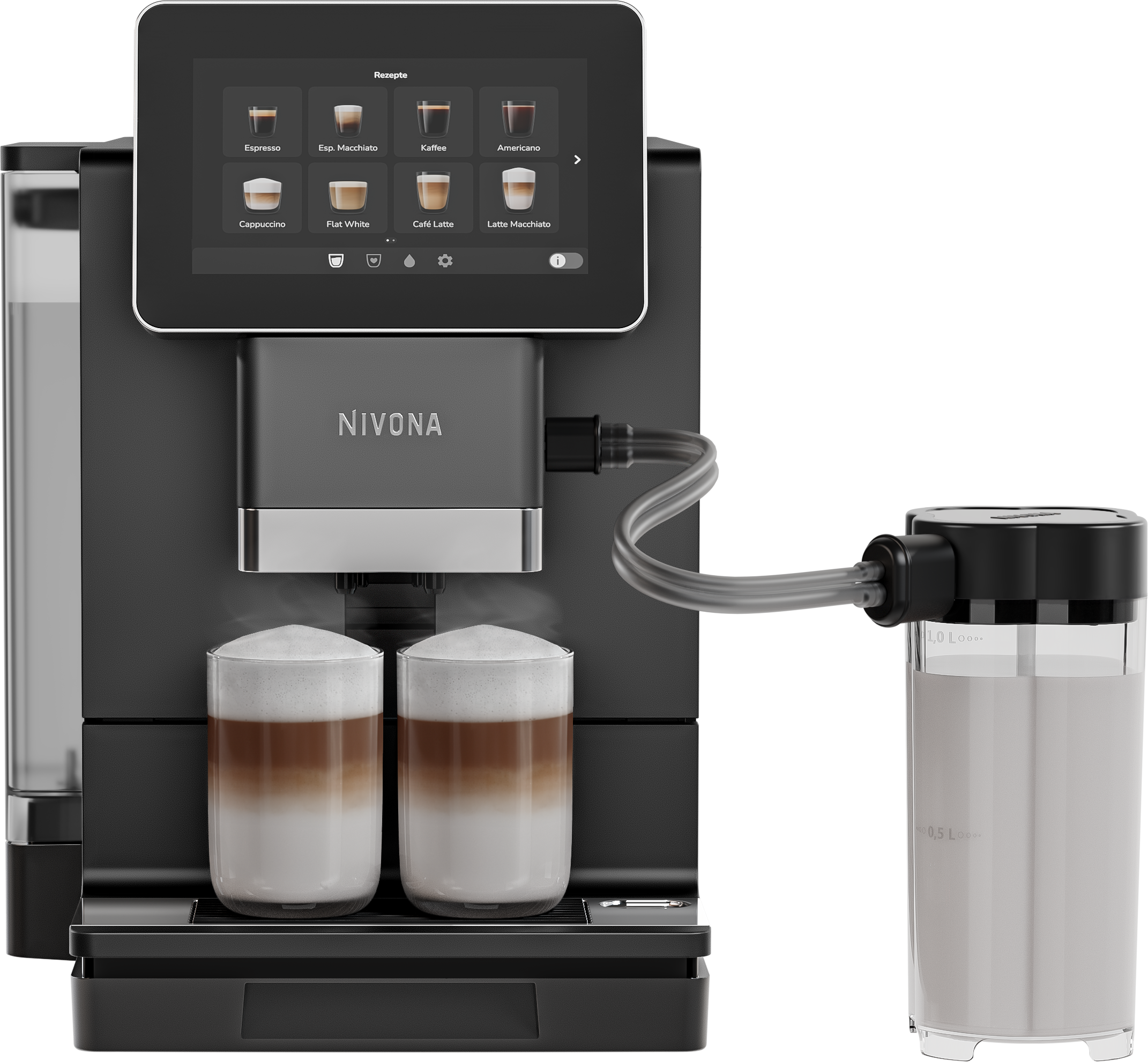 NIVO 9101 schwarz Kaffeevollautomat