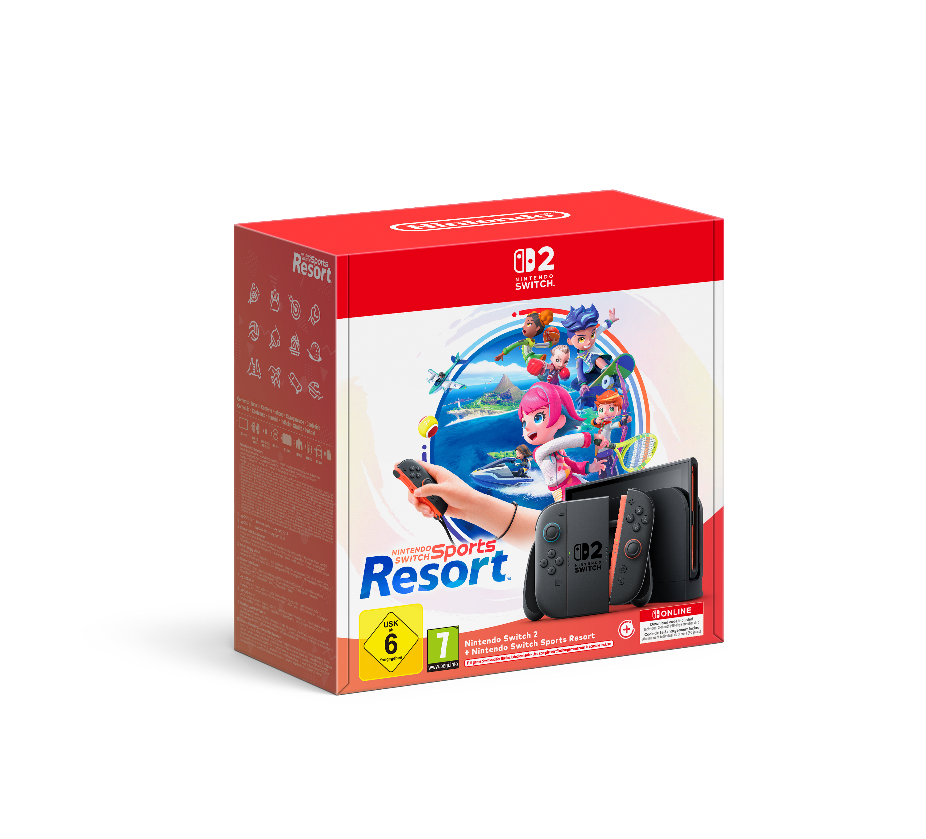 Switch 2 + Nintendo Switch Sports Resort-Set