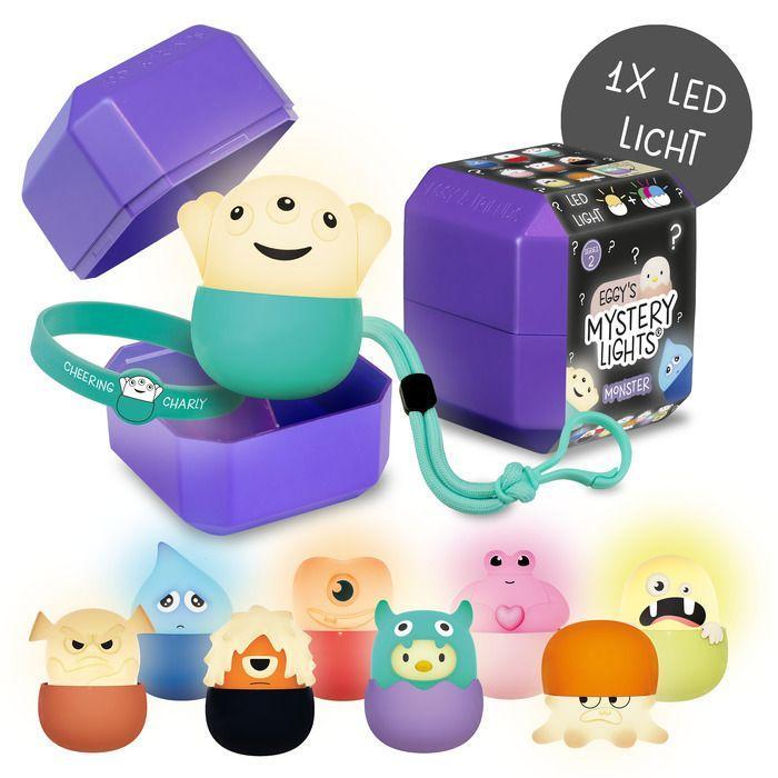 EGGY'S MYSTERY LIGHTS Blind Box Serie 2 Monster - Mini Lichter zum Sammeln