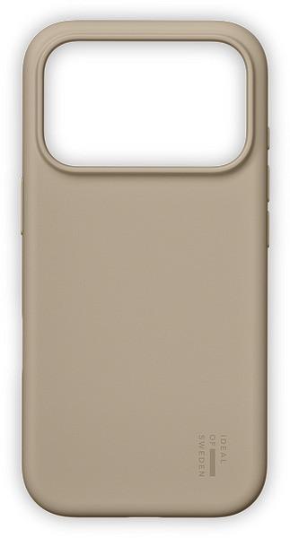 Silicone Case MagSafe iPhone 17 Pro Max, Beige Handyhülle