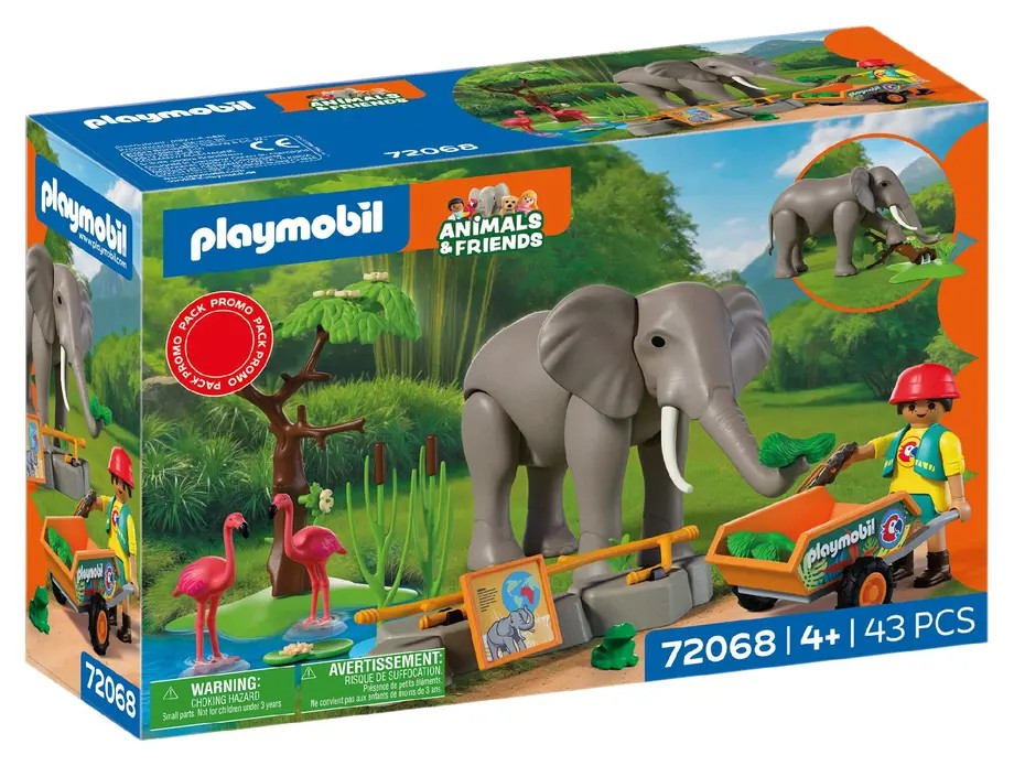 Animals & Friends - Elefant mit Tierpfleger