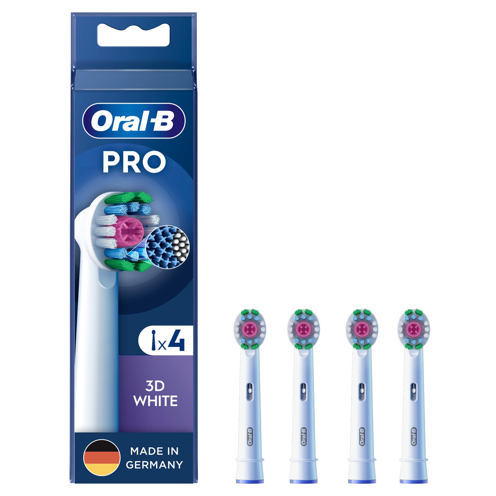 Aufsteckbürsten Pro 3DWhite, 4 Stück