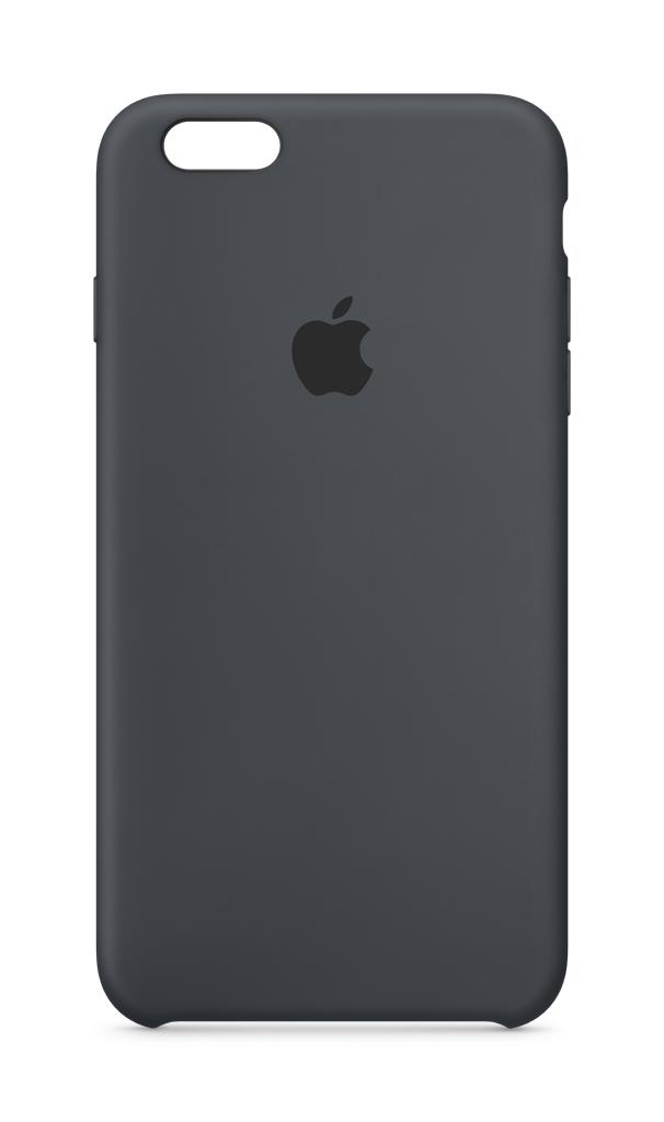 iPhone 6S Plus Silikon Case anthrazit Handyhülle