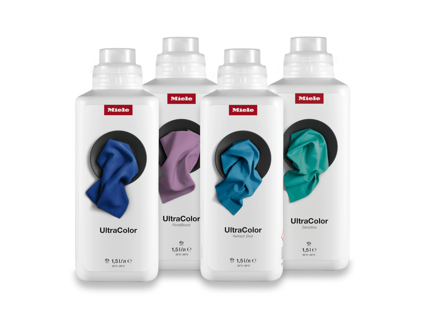 Aktionsset 4x UltraColor Duftset Waschmittel