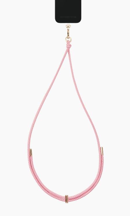 Cord Phone Strap Multi Pink