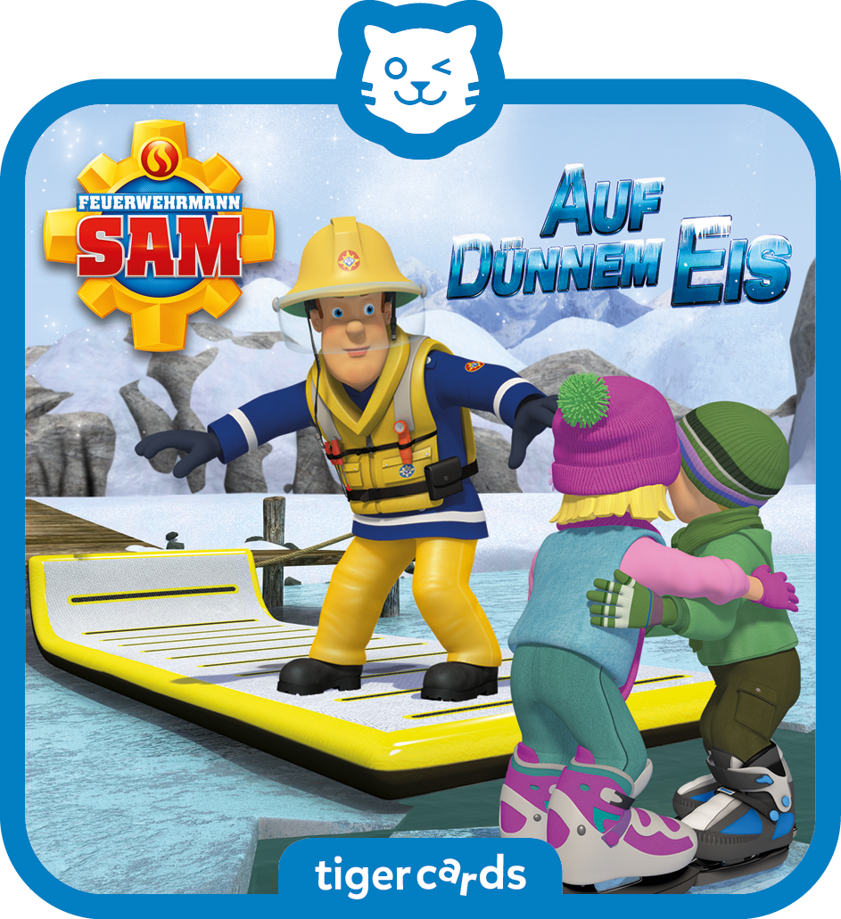 tigercard Feuerwehrmann Sam - Auf dünnem Eis