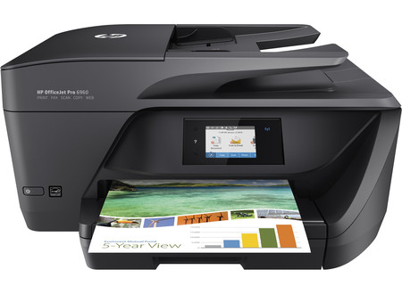 HP OFFICEJET PRO 6960 All-In-One WLAN schwarz ...