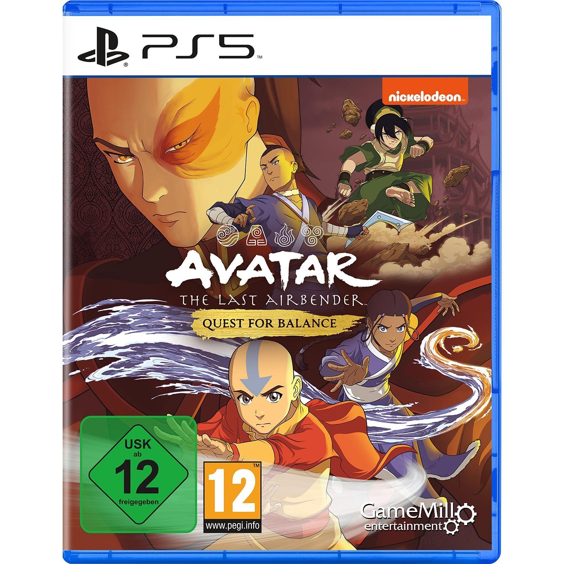 Avatar the last Airbender - Quest for Balance PS5-Spiel