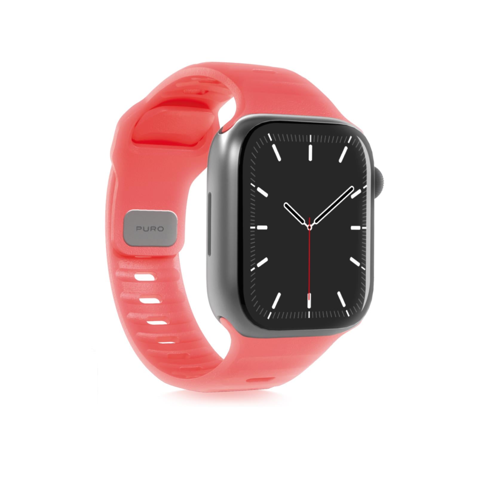 GLOW Ersatzarmband für Apple Watch 42-49mm, Orange